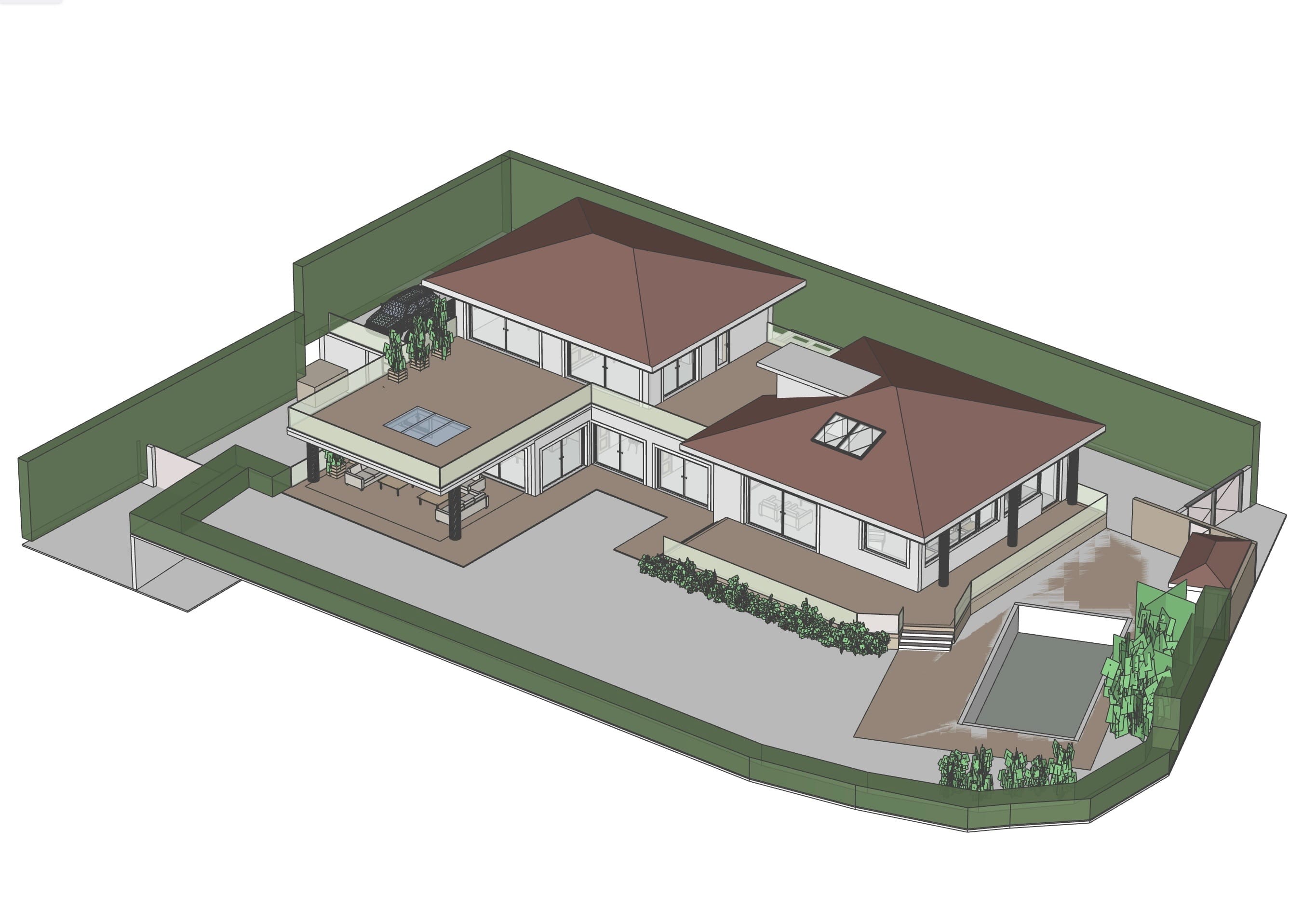 Projet résidence haut standing, Genève